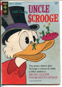 Uncle Scrooge--#65--1966--COMIC BOOK--Gold Key--G/VG