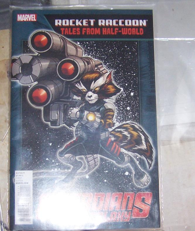 ROCKET RACCOON # 1 2 3   COMPLETE 2015 MARVEL+ FCBD 2014 +TALES FROM THE HALF 