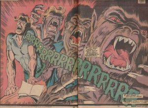 Werewolf By Night # 17  The Werewolf battles The Behemoth !