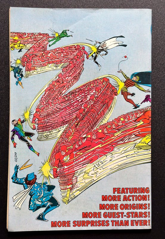 Flash #300 (1981) DC Comics -  25th Anniv Issue Wraparound Cover - Newsstand VF+