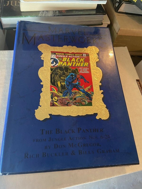 Marvel Masterworks Vol 141, Black Panther 1st Print, Blue Variant, Jungle Action 