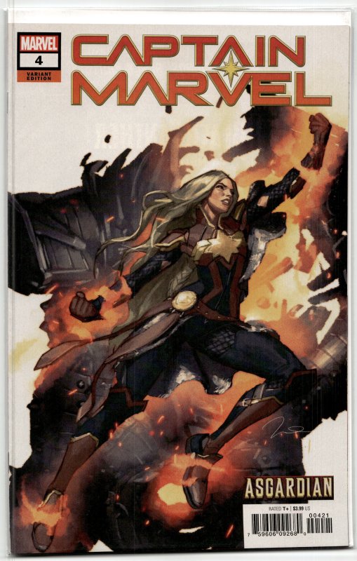 Captain Marvel #4 Variant Cover (2019) Captain Marvel