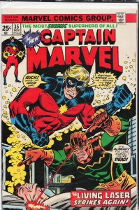 Captain Marvel #35 (1974) Captain Marvel