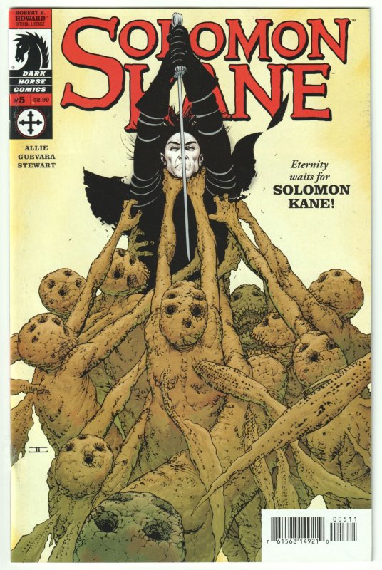 Solomon Kane #1, 2, 3, 4, 5 (2009) Complete set all five issues