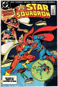 ALL STAR SQUADRON #37 (VF/NM) Superman vs Shazam! Copper Age DC
