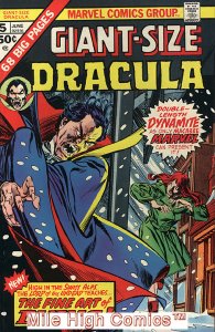 DRACULA GIANT-SIZE (1974 Series) #5 Fine Comics Book