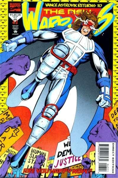 New Warriors (1990 series)  #43, NM- (Stock photo)