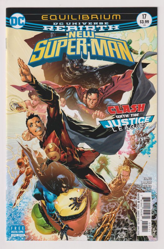 DC Comics! New Super-Man! Issue #17! Rebirth!