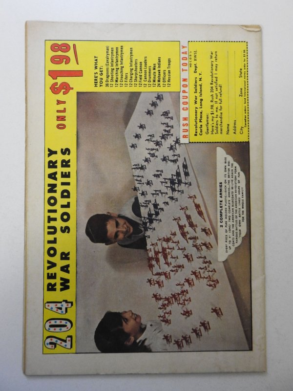 Star Spangled War Stories #105 (1962) VG- Condition moisture stain