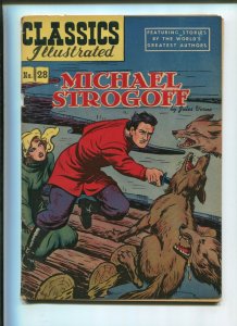 CLASSICS ILLUSTRATED #28 (2.0) MICHAEL STROGOFF HRN51
