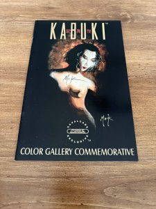 Kabuki Color Gallery Commemorative # 1 NM Signed David Mack W/COA 4 J456