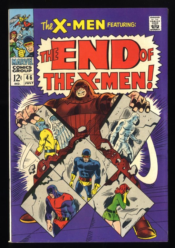 X-Men #46 FN+ 6.5 Juggernaut Appearance!