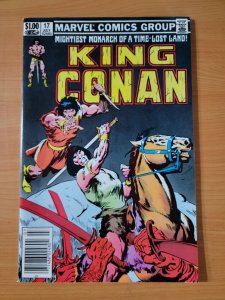 King Conan #17 Newsstand Variant ~ NEAR MINT NM ~ 1983 Marvel Comics