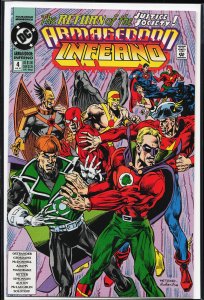 Armageddon: Inferno #4 (1992) Green Lantern