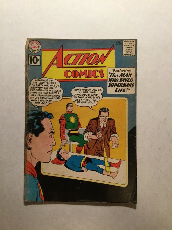 Action Comics 281 Good- Gd 1.8 Cover Detached Dc Comics 