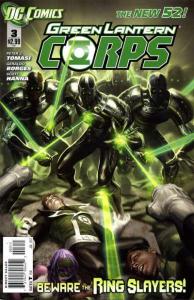 Green Lantern Corps (2011 series)  #3, NM- (Stock photo)