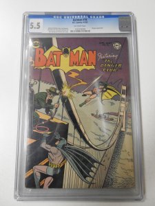 Batman #76 (1953) CGC 5.5! OW Pages!