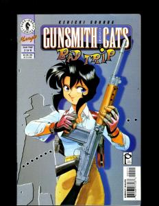 10 Comics Gunsmith Cats Bad Trip #1 2 3, Goldie vs Misty #1 2 3 4 5 6 7 JF20