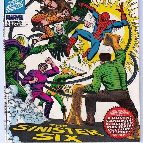 Amazing Spider-Man, King-Size Annual 6 Strict 1969 NM- High-Grade The Sinister 6