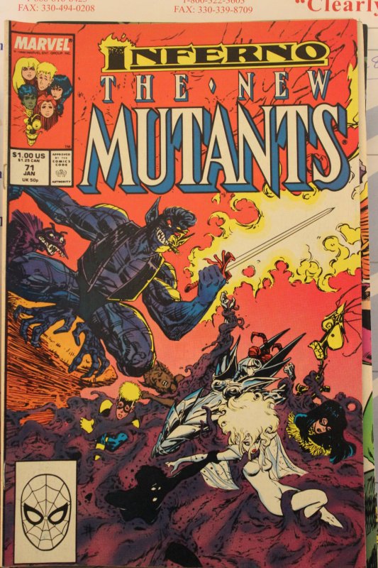 New Mutants  71  VG/FN