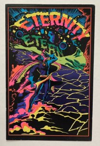 1971 VINTAGE MARVEL COMICS DOCTOR STRANGE ETERNITY THIRD EYE BLACKLIGHT POSTCARD