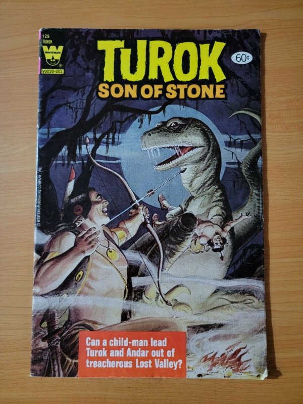 Turok Son of Stone #129 ~ FINE FN ~ 1981 Whitman Comics