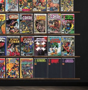 Huge Lot 140+ Comics with Mutant X, The Avengers, Conan The King & More!