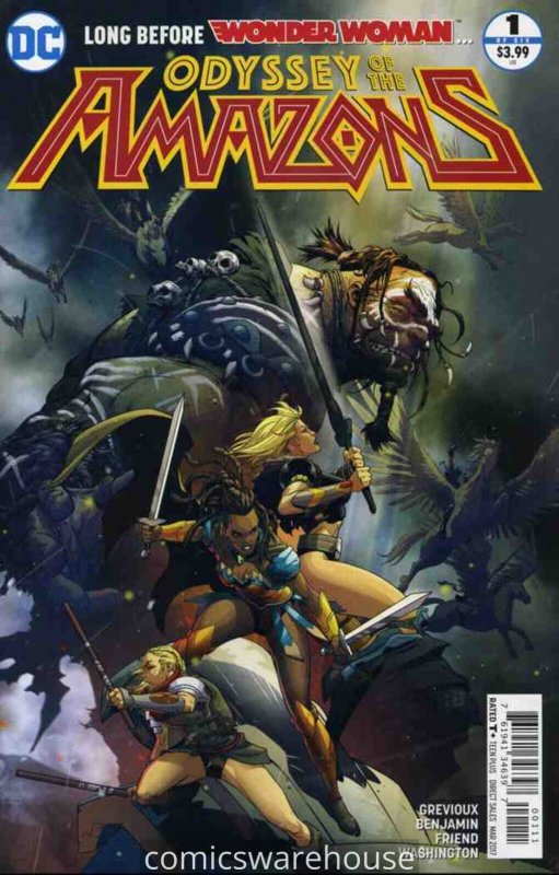 ODYSSEY OF THE AMAZONS (2016 DC) #1 NM A91503