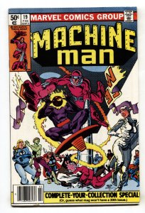 Machine Man #19-first Jack O' Lantern-hobgoblin 1979 COMIC NEWSSTAND