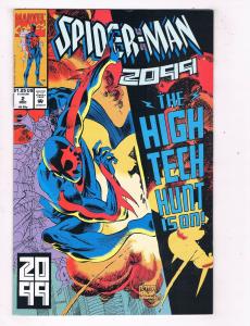 Spider-Man 2099 #2 VF/NM Marvel Comics Modern Age Comic Book Dec 1992 DE48