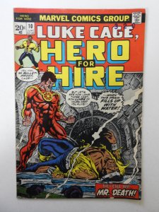 Hero for Hire #10 (1973) VG Condition!