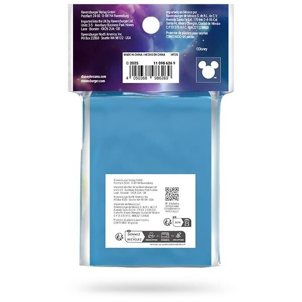 Card Sleeves Disney Lorcana Fabled- Mulan 65ct By Ravensburger