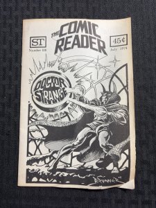 1974 COMIC READER Fanzine #108 VG- 3.5 Frank Brunner Doctor Strange Cover