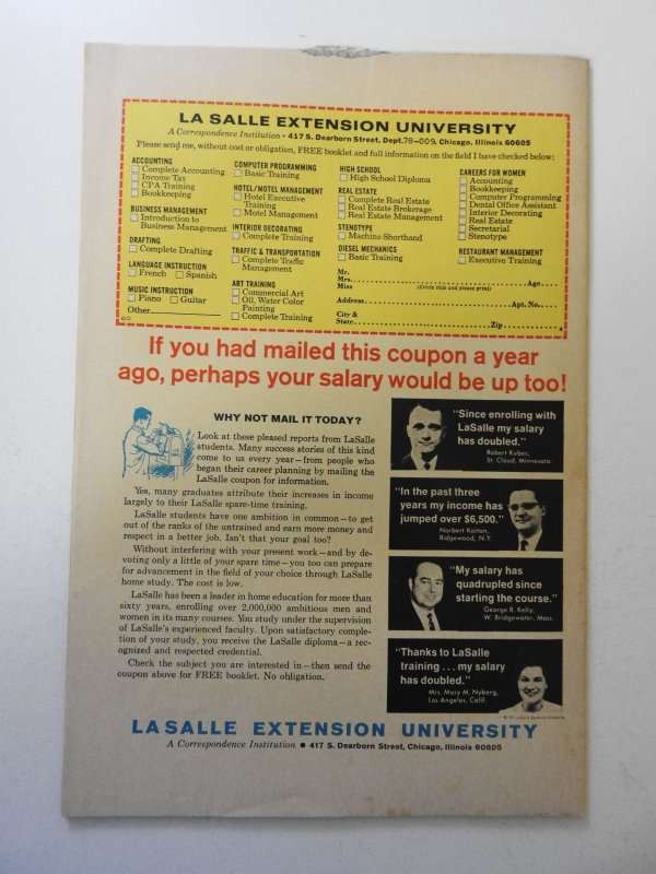 Sub-Mariner #51 (1972) VG+ Condition tape pull front/back cover