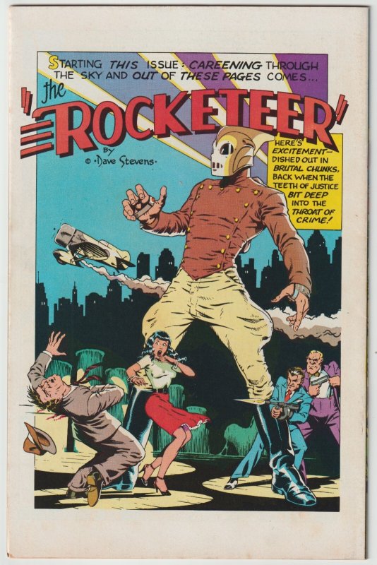 Starslayer #2 (Apr 1982, Pacific), VFN-NM (9.0), Origin/1st full app Rocketeer