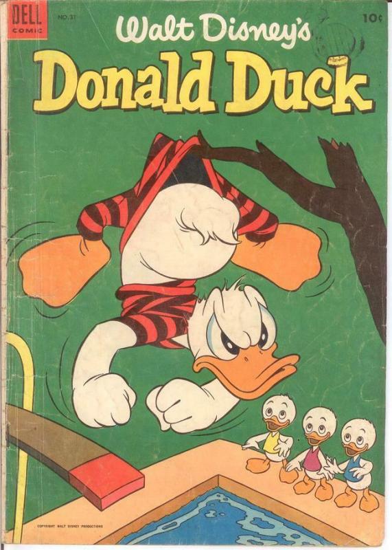 DONALD DUCK 31 G-VG Sept.-Oct. 1953 COMICS BOOK