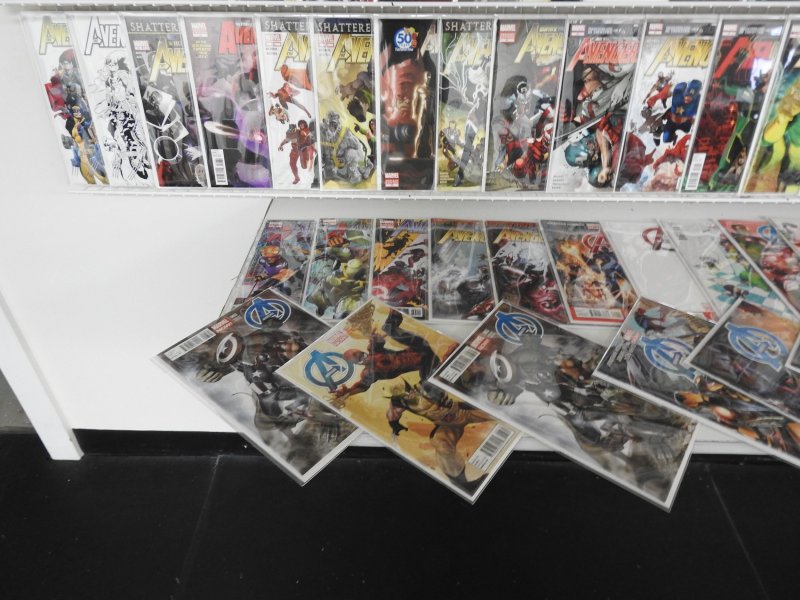 Huge Lot of 150+ Comics W/ ALL AVENGERS!!! Avg. VF+ Condition!