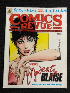 1991 COMICS REVUE Magazine #57 VG/FN 5.0 Modesty Blaise / Spider-Man / Batman