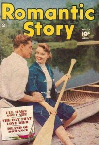 Romantic Story #21 GD ; Fawcett | low grade comic March 1953 romance