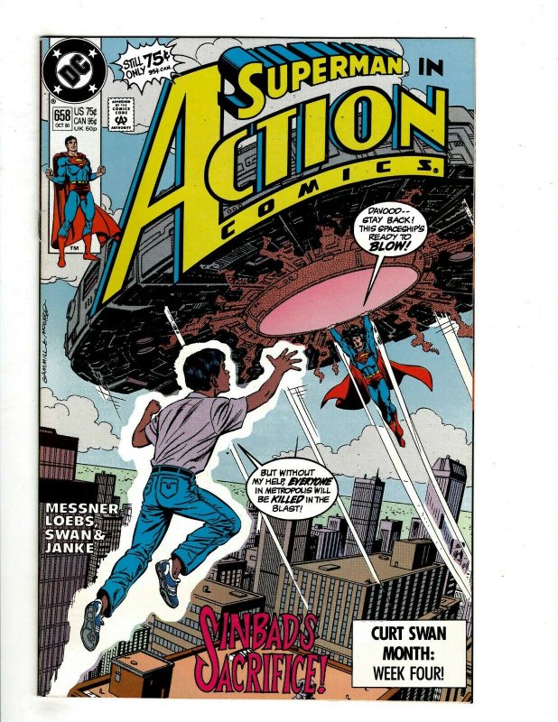 12 Superman in Action Comics DC Comics 654 655 656 657 658 659 660 661 665 + HG1