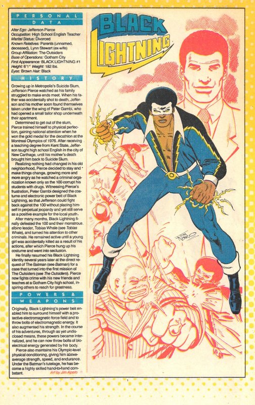 Aquaman! Batman! Blue Beetle!  WHO'S WHO: DEFINITIVE DIRECTORY of DCU #1...