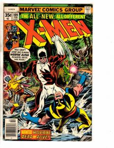 (Uncanny) X-Men # 109 FN Marvel Comic Book Wolverine Storm Colossus Cyclops RP1