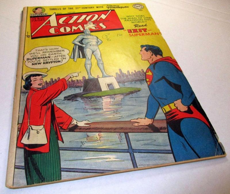 Action Comics #161 - Superman / Tommy Tomorrow / Congo Bill (DC, 1951) - GD