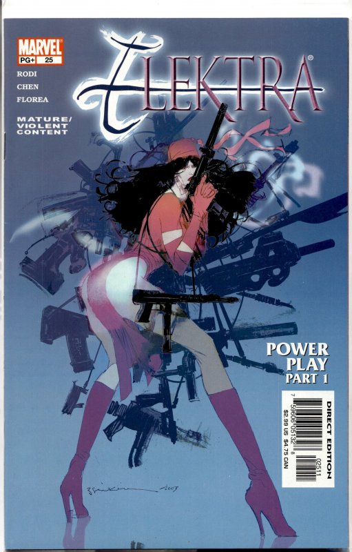 Elektra #25 Direct Edition (2003) Elektra