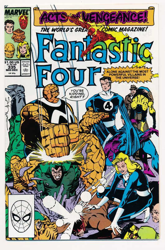 Fantastic Four (1961) #335 FN