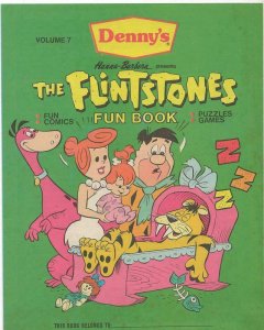 Flintstones Fun Book #7 ORIGINAL Vintage 1988 Denny's Promotional Comic