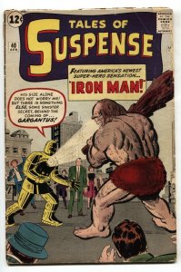 Tales of Suspense #40. Second Iron Man. 1963. Marvel Key G+
