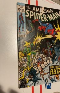 The Amazing Spider-Man #82 (1970)and then came electro -see description