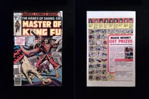 Master Of Kung Fu #50  MARVEL Comics 1977 VF NEWSSTAND