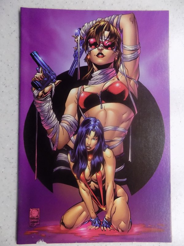 VAMPIRELLA CROSSOVER GALLERY VIRGIN PAIKILLER JANE EDITION HARRIS ART